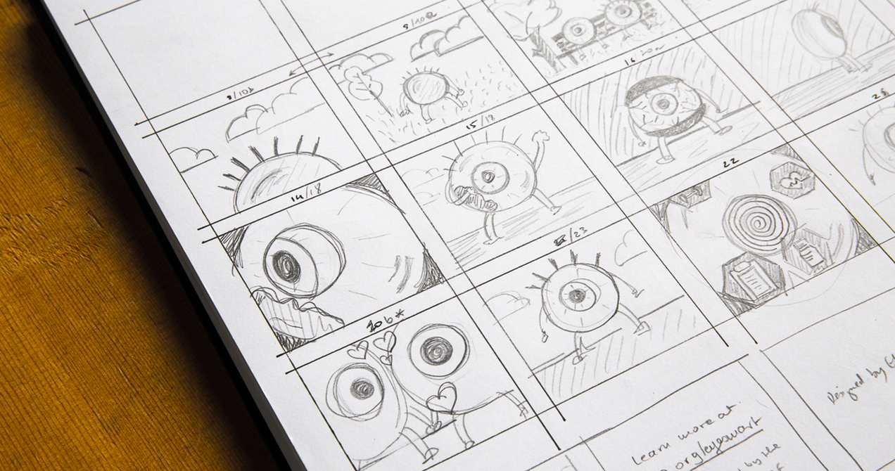 elefint storyboard example for motion graphic videos
